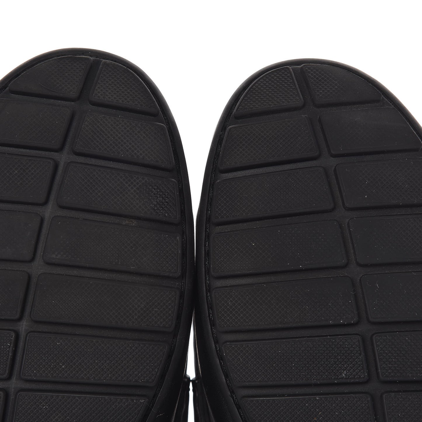 Guccissima Calfskin Mens Driver Loafers 7 Black