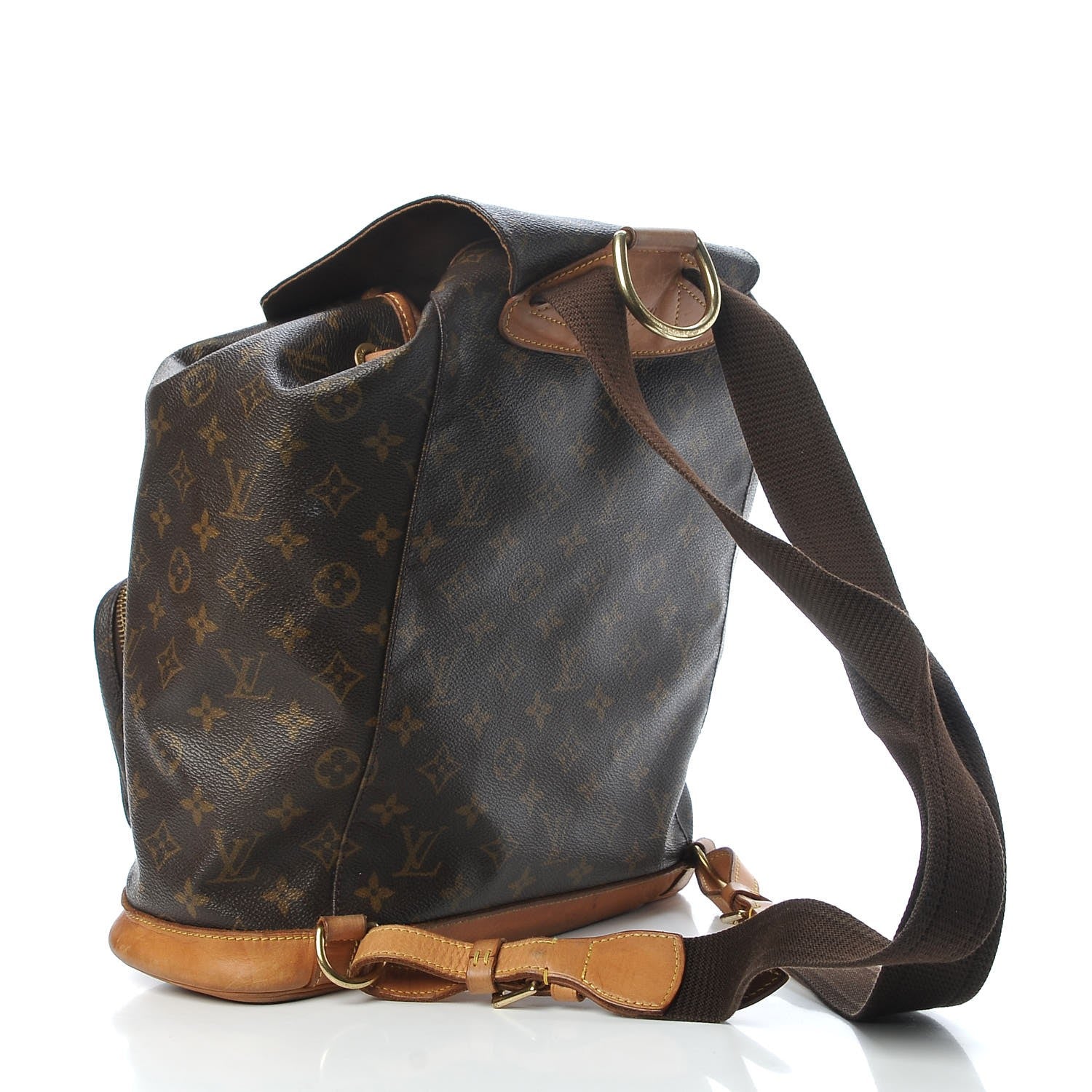 Louis Vuitton Monogram Montsouris GM Backpack 3 of 10