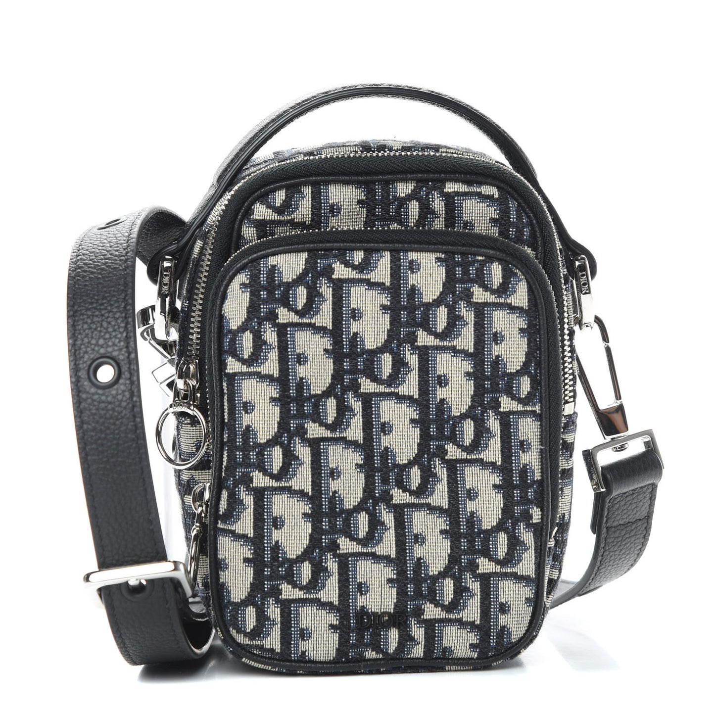 Oblique Crossbody Bag Blue