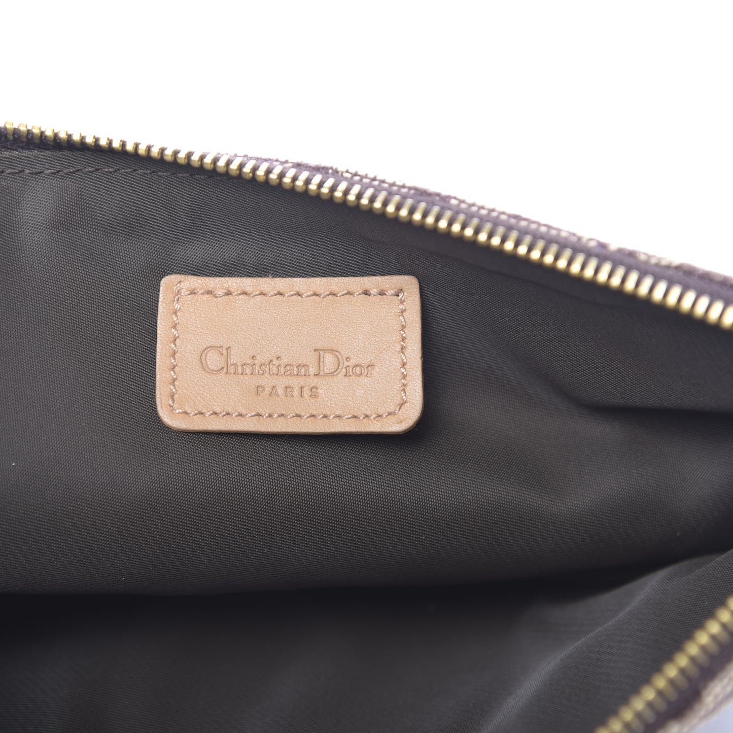 Monogram Mini Saddle Pochette Beige