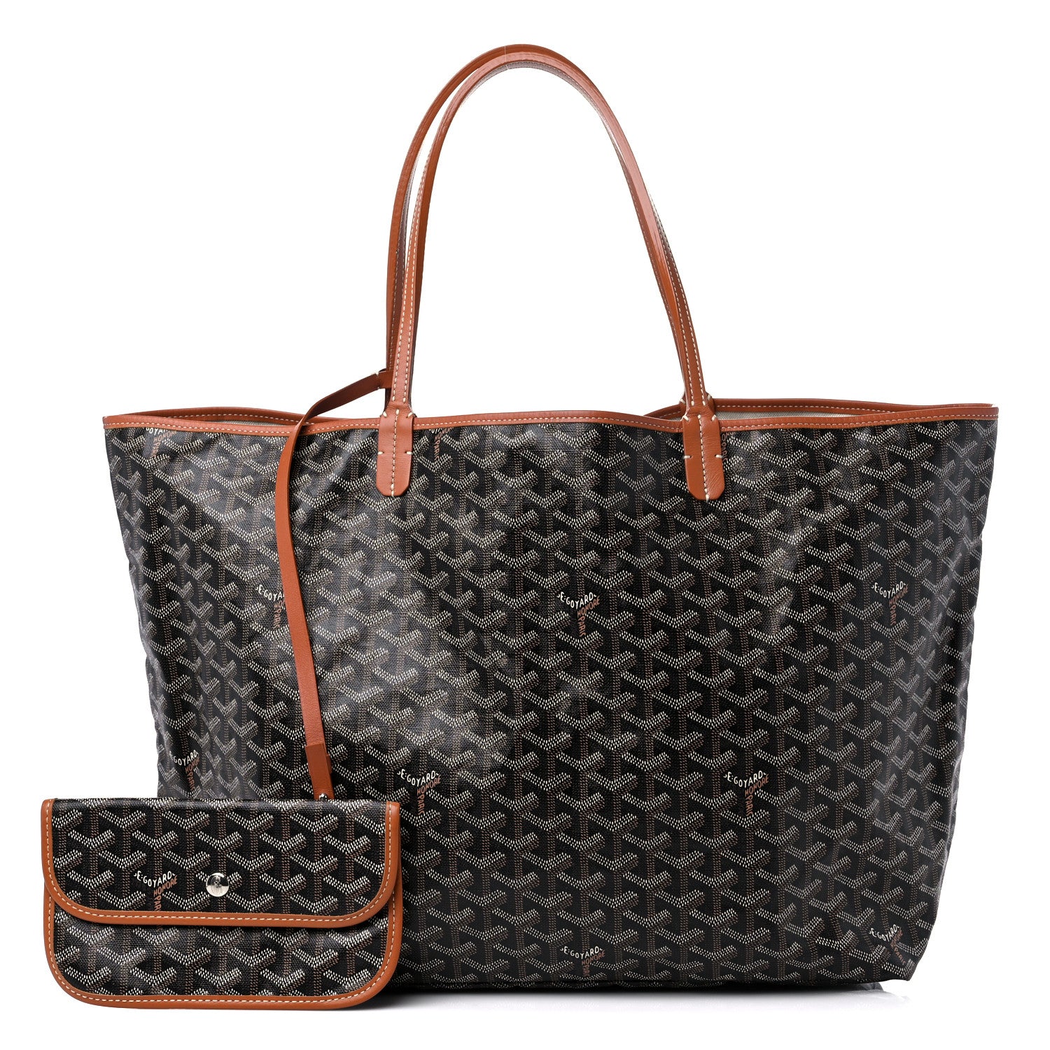 Goyard Goyardine Saint Louis GM Black Gold 1 of 11
