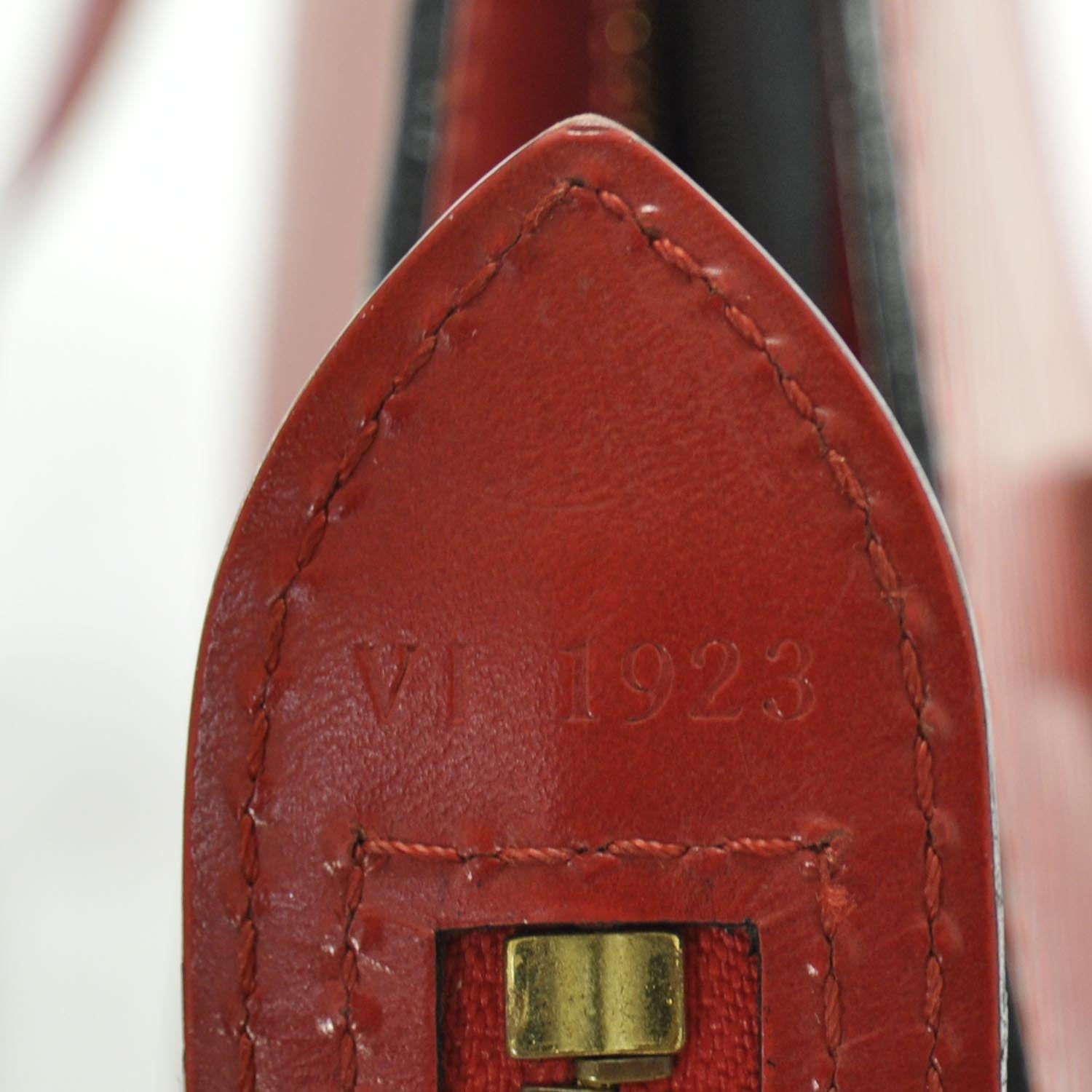 Louis Vuitton Epi Saint Jacques GM Castillan Red 8 of 8