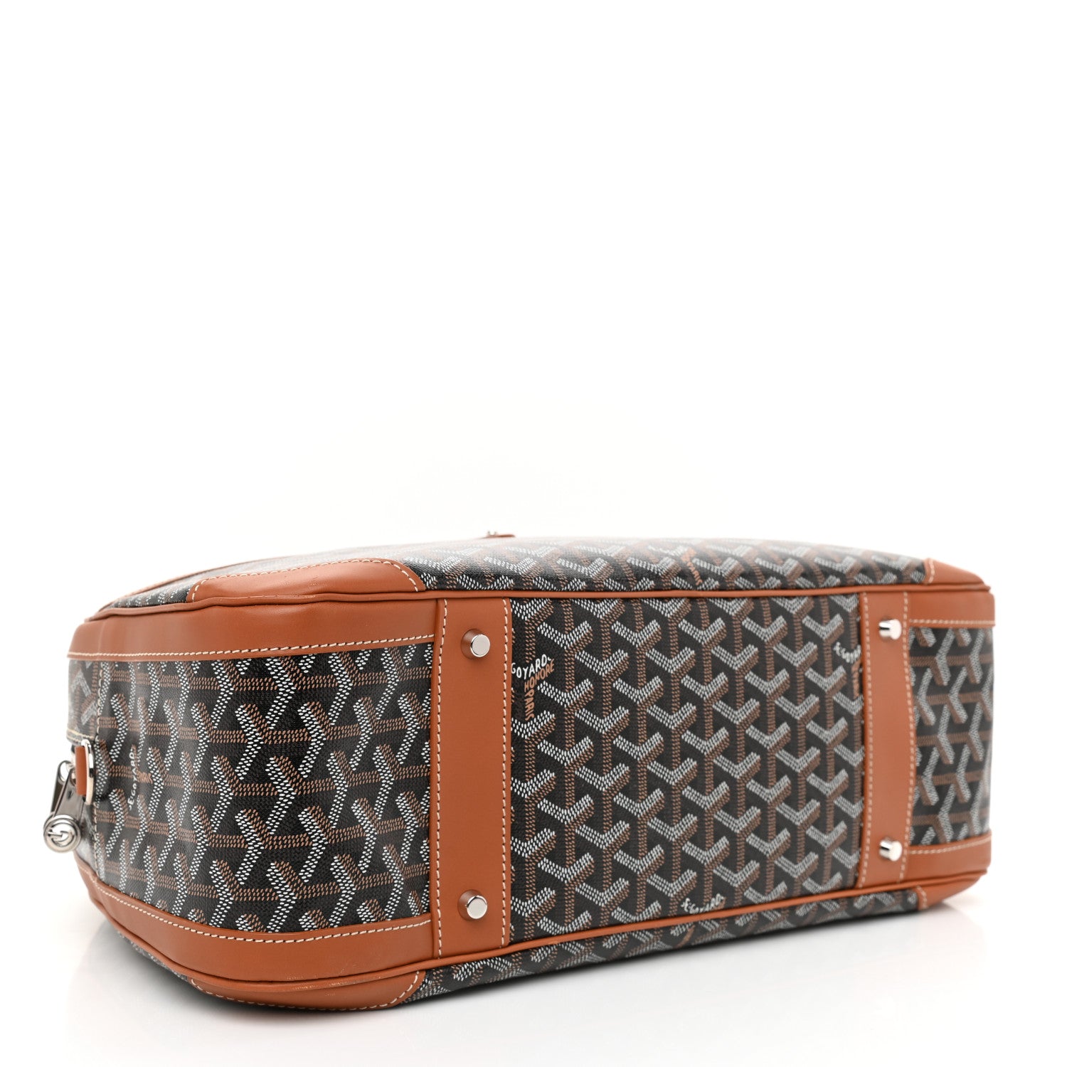 Goyard Goyardine Saint Jeanne GM Bowler Black Gold 4 of 9