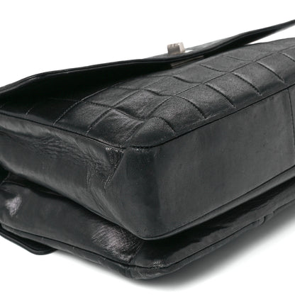 Chanel Lambskin Square Stitched Reissue Multi Pocket Flap Black 11 of 13