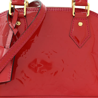 Louis Vuitton Vernis Alma BB Rose Indien 8 of 18