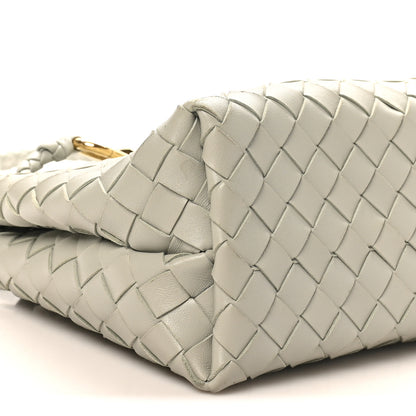 Bottega Veneta Nappa Intrecciato Small Andiamo Shoulder Bag Agate Grey 8 of 9