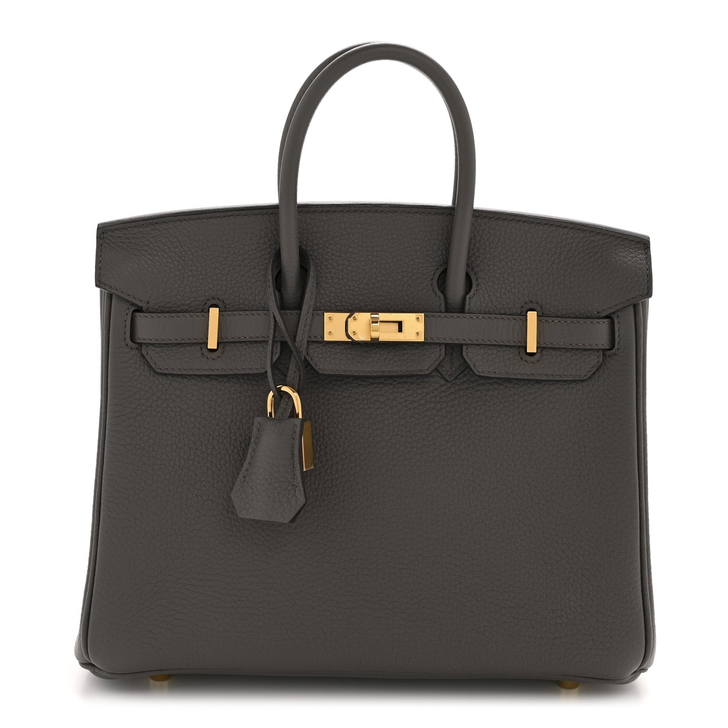 Hermes Togo Birkin 25 Etain 1 of 13