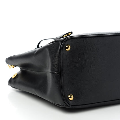 Prada Saffiano Large Galleria Double Zip Tote Black 6 of 10