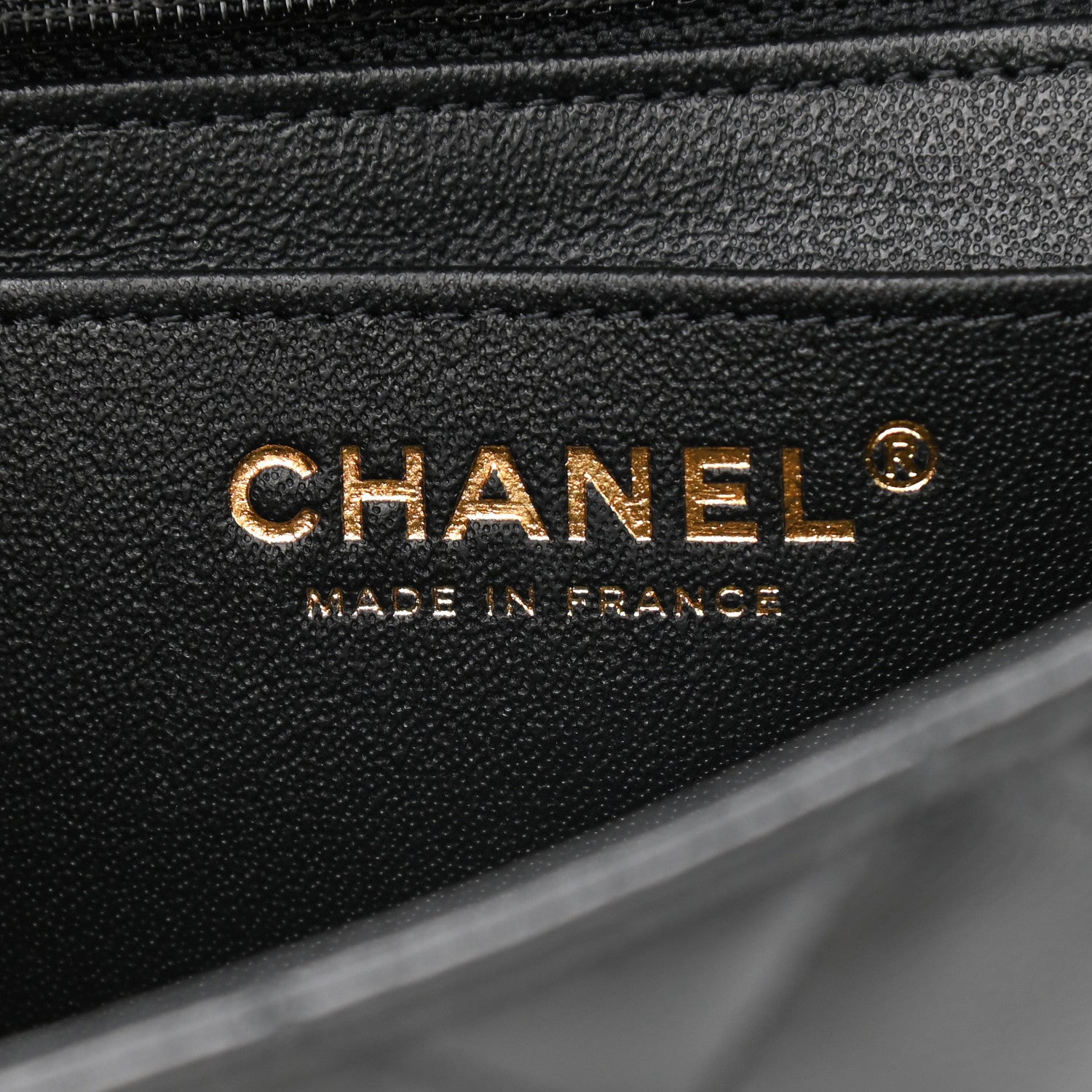 Chanel Lambskin Quilted Mini Rectangular Flap Black 6 of 10