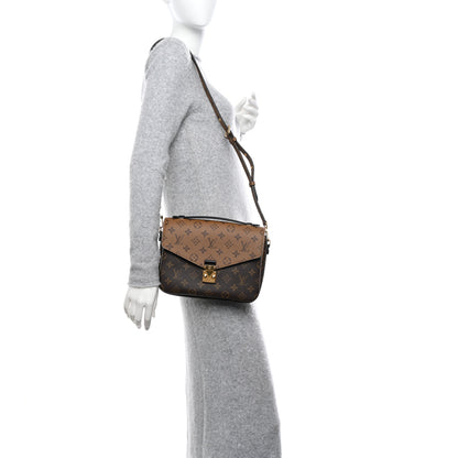 Louis Vuitton Reverse Monogram Pochette Metis 2 of 14