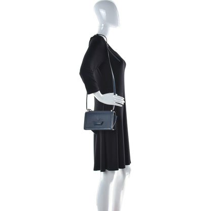 Loewe Calfskin Mini Barcelona Shoulder Bag Navy 2 of 14