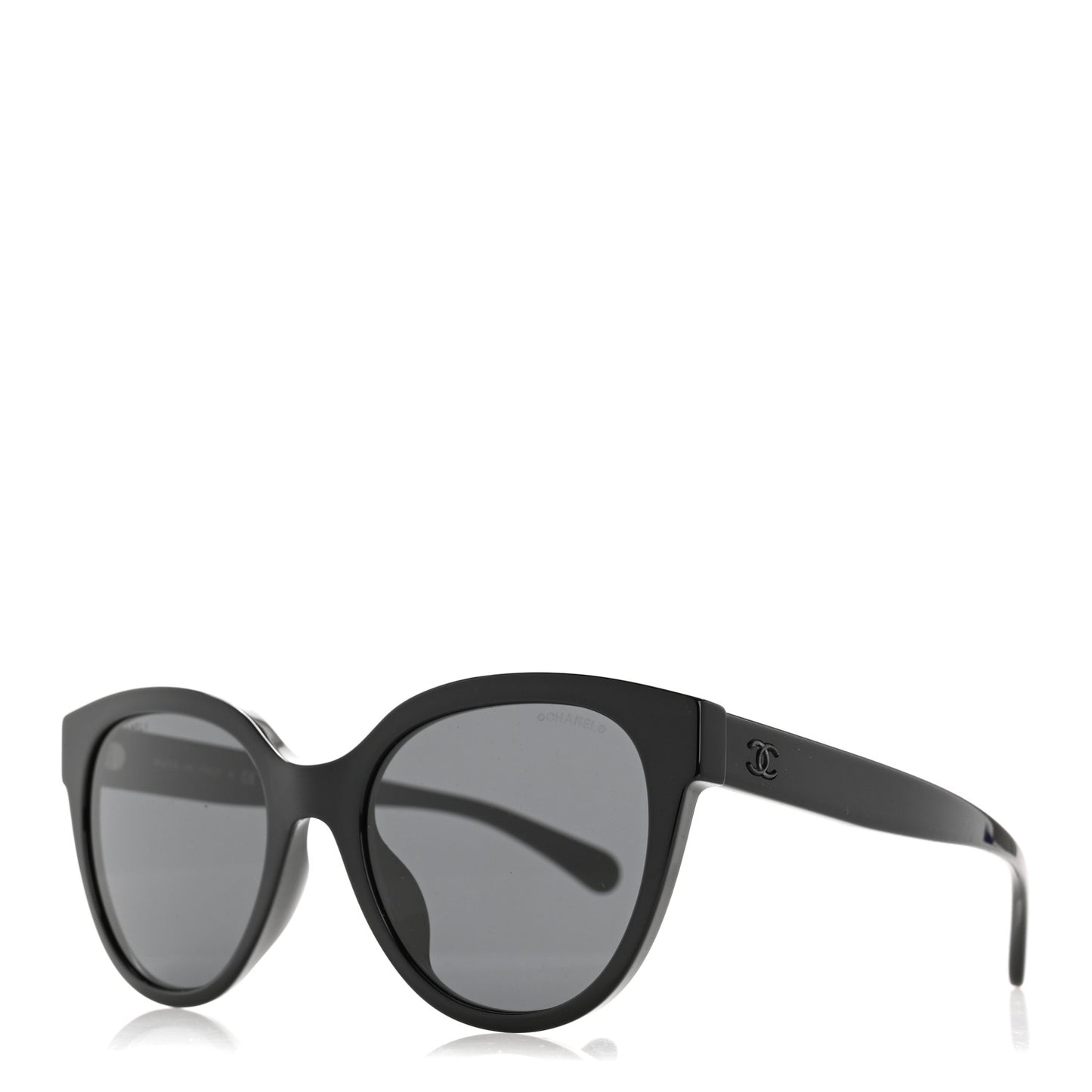 Acetate CC Butterfly Sunglasses 5414-A Black