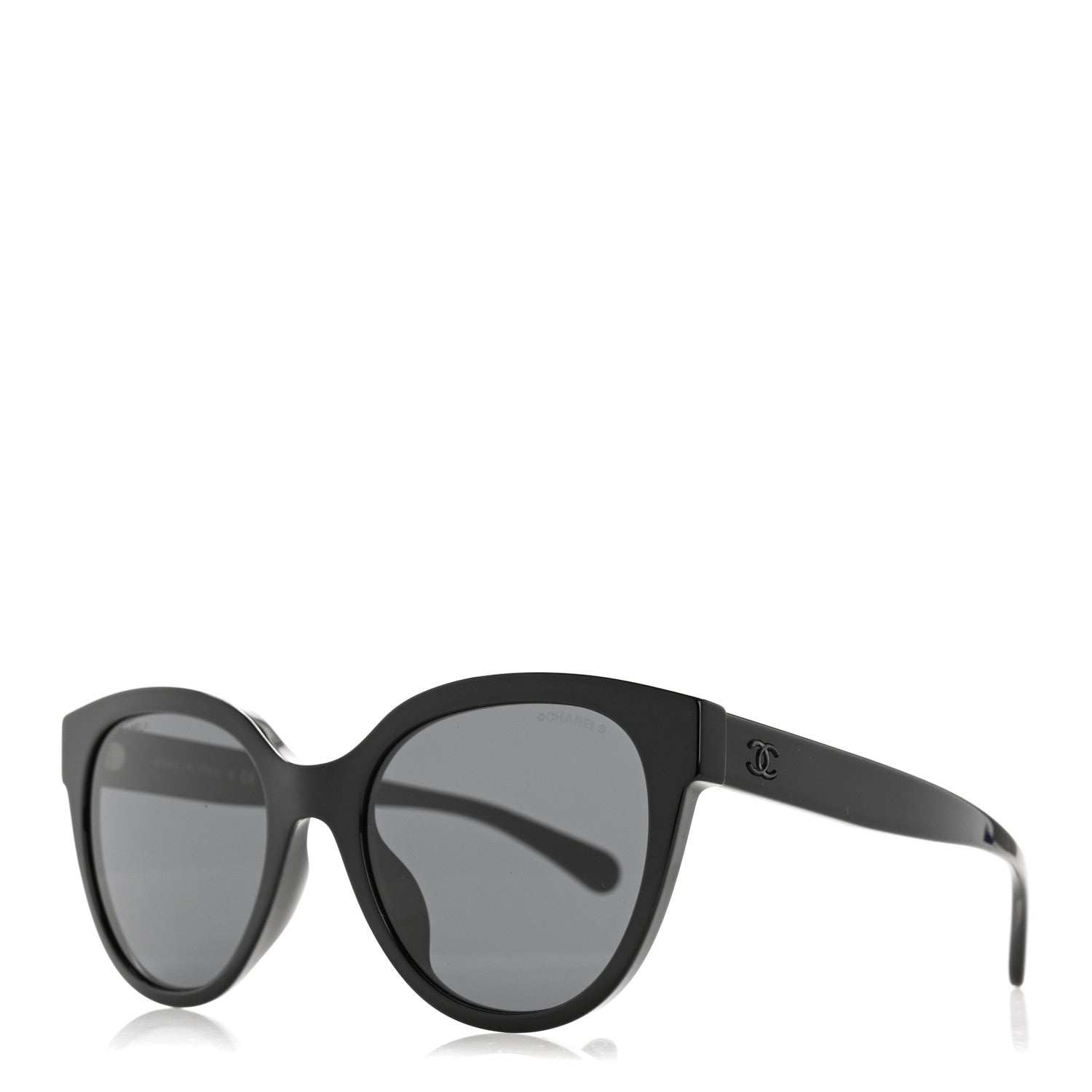 Chanel Acetate CC Butterfly Sunglasses 5414-A Black 1 of 9