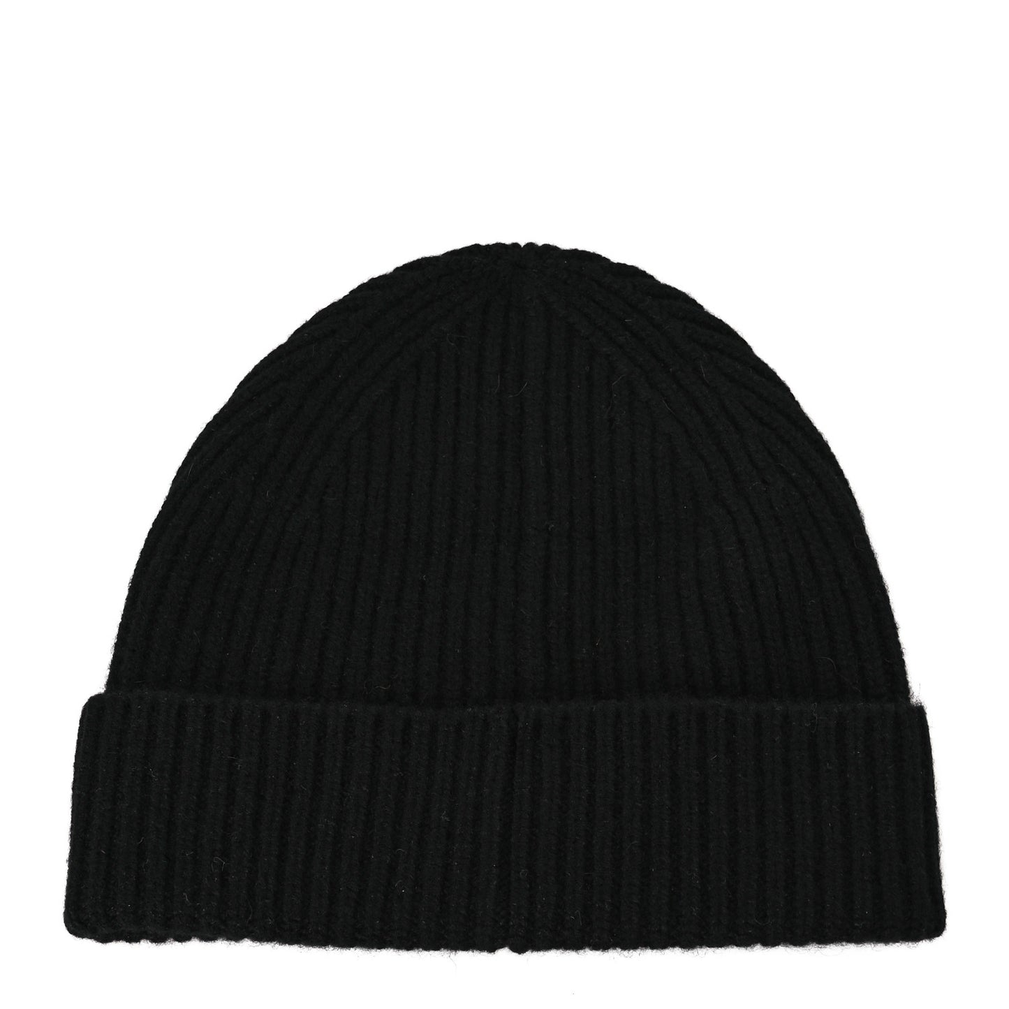 Cashmere Ribbed LV Spark Beanie Black