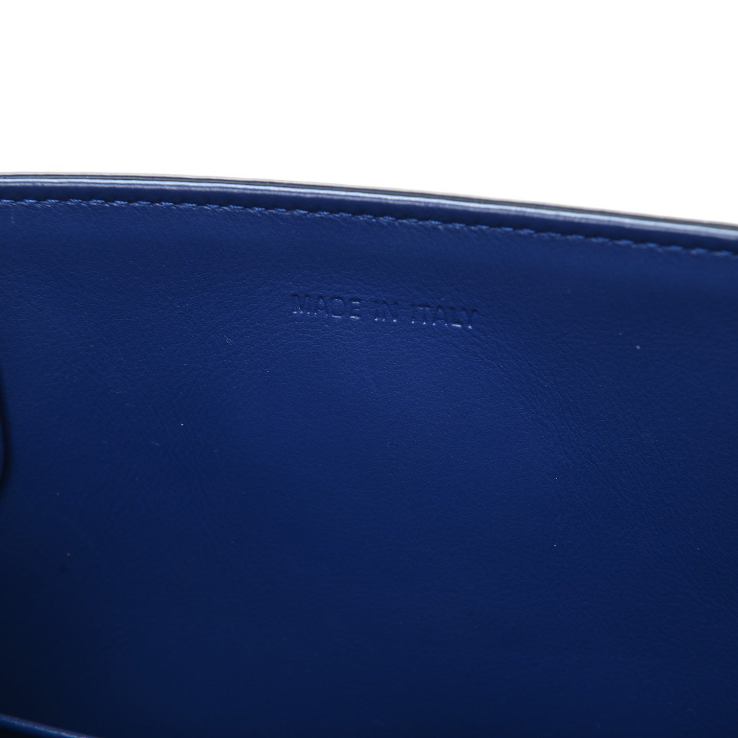 Bullcalf Medium Diorever Flap Yves Klein Blue