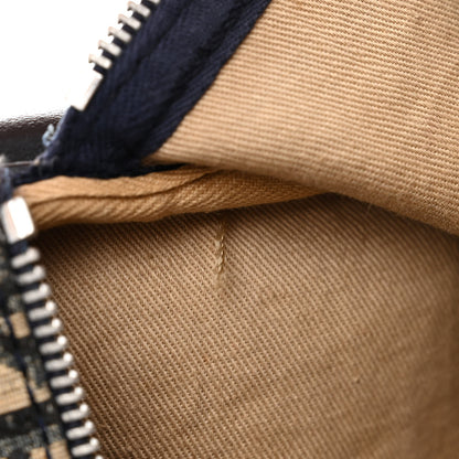 Christian Dior Monogram Duffle Navy Blue 7 of 13