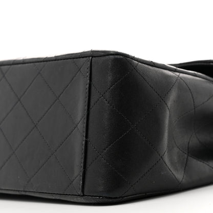 Chanel Lambskin Quilted XL Jumbo Single Flap Black 11 of 15