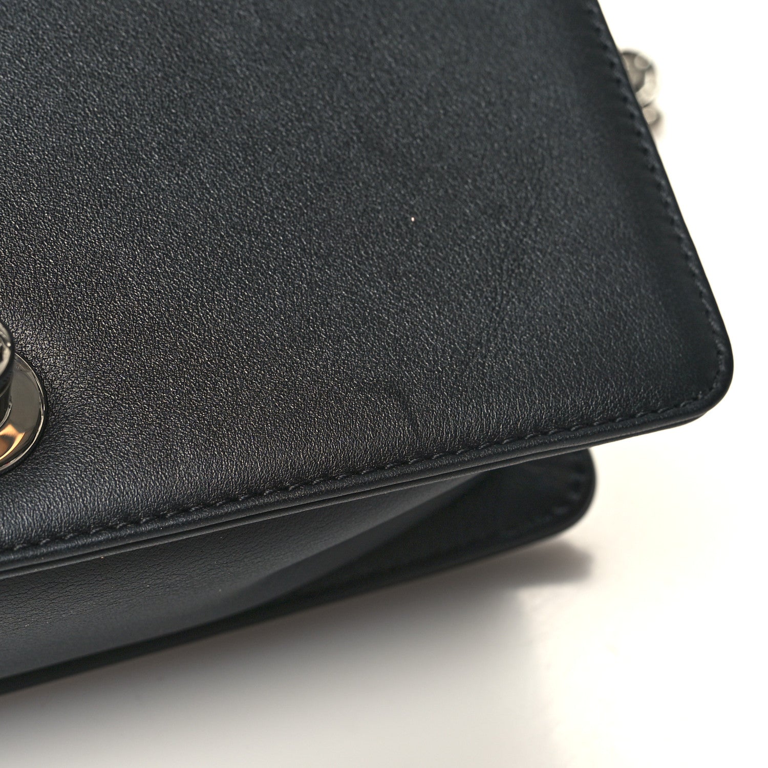 Chanel Calfskin Pearl Tweed Small Boy Flap Black 12 of 12