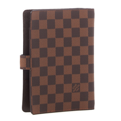 Louis Vuitton Damier Ebene Medium Ring Agenda Cover 2 of 7
