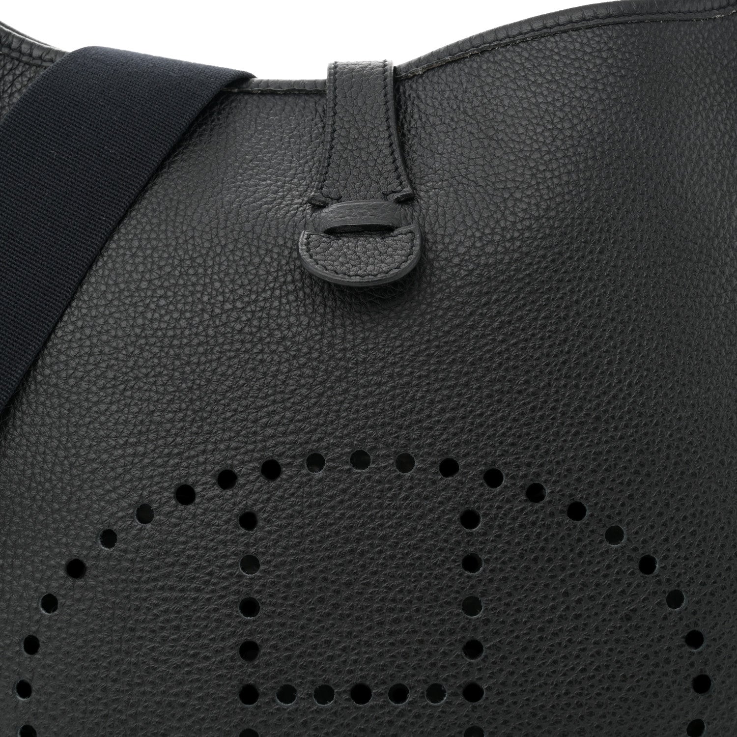 Hermes Taurillon Clemence Evelyne PM Black 8 of 13