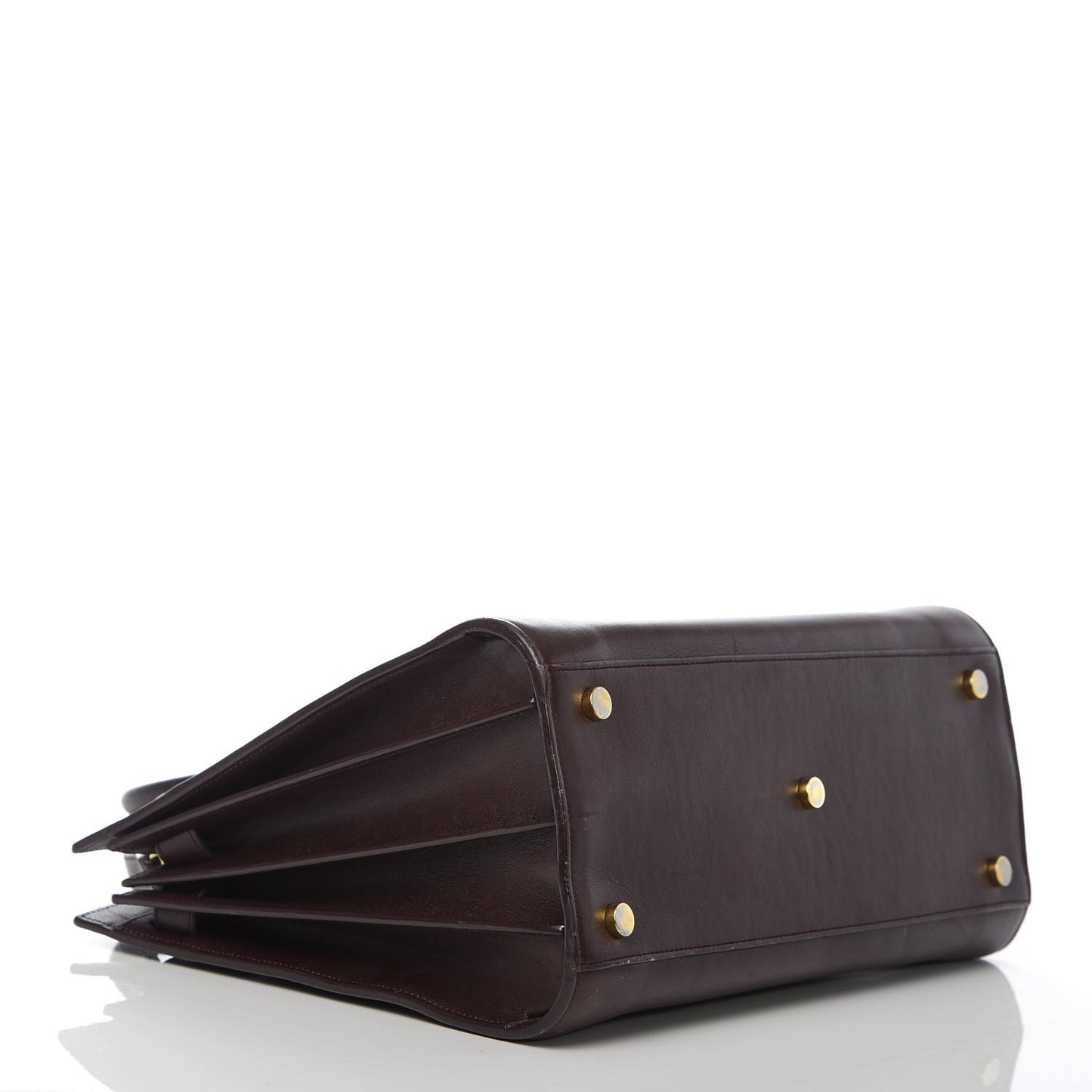 Calfskin Small Sac De Jour Bordeaux