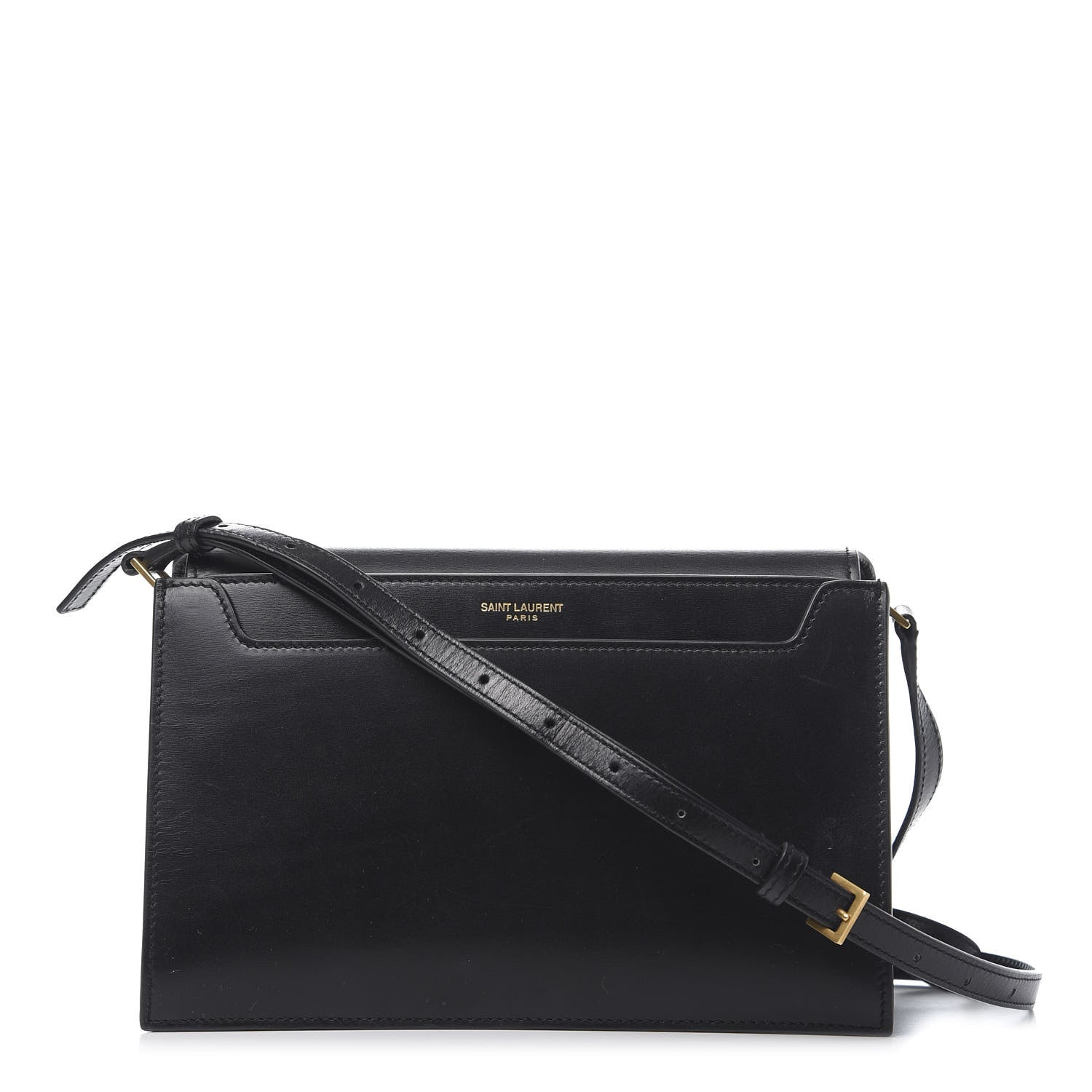 Saint Laurent Smooth Calfskin Catherine Crossbody Black 1 of 9