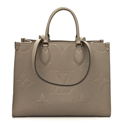Louis Vuitton Empreinte Monogram Giant Onthego MM Tourterelle 1 of 12
