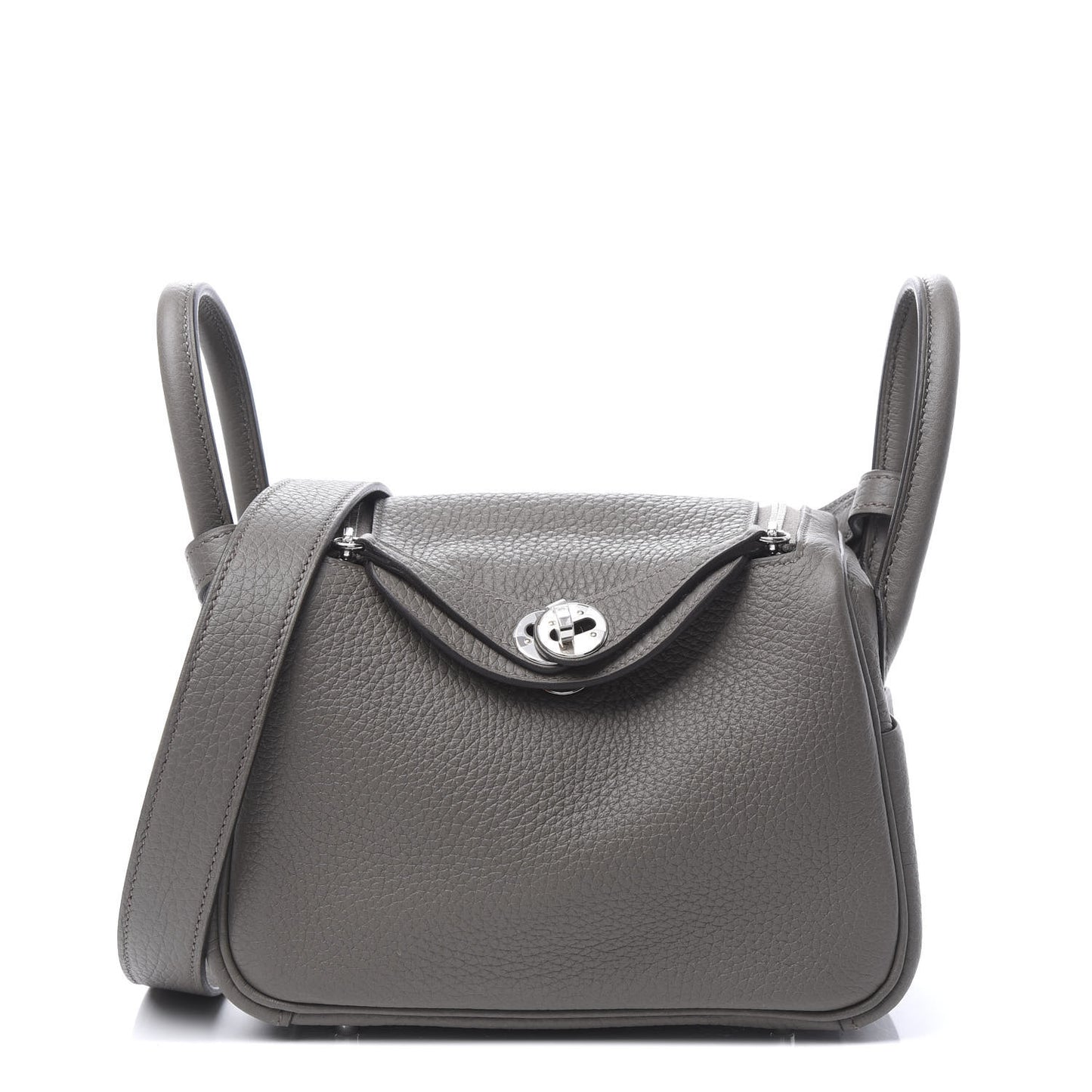 Taurillon Clemence Mini Lindy 20 Etain