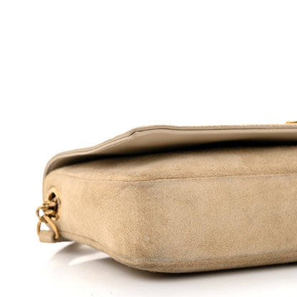 Saint Laurent Suede Monogram Tassel Kate 99 Beige 9 of 10