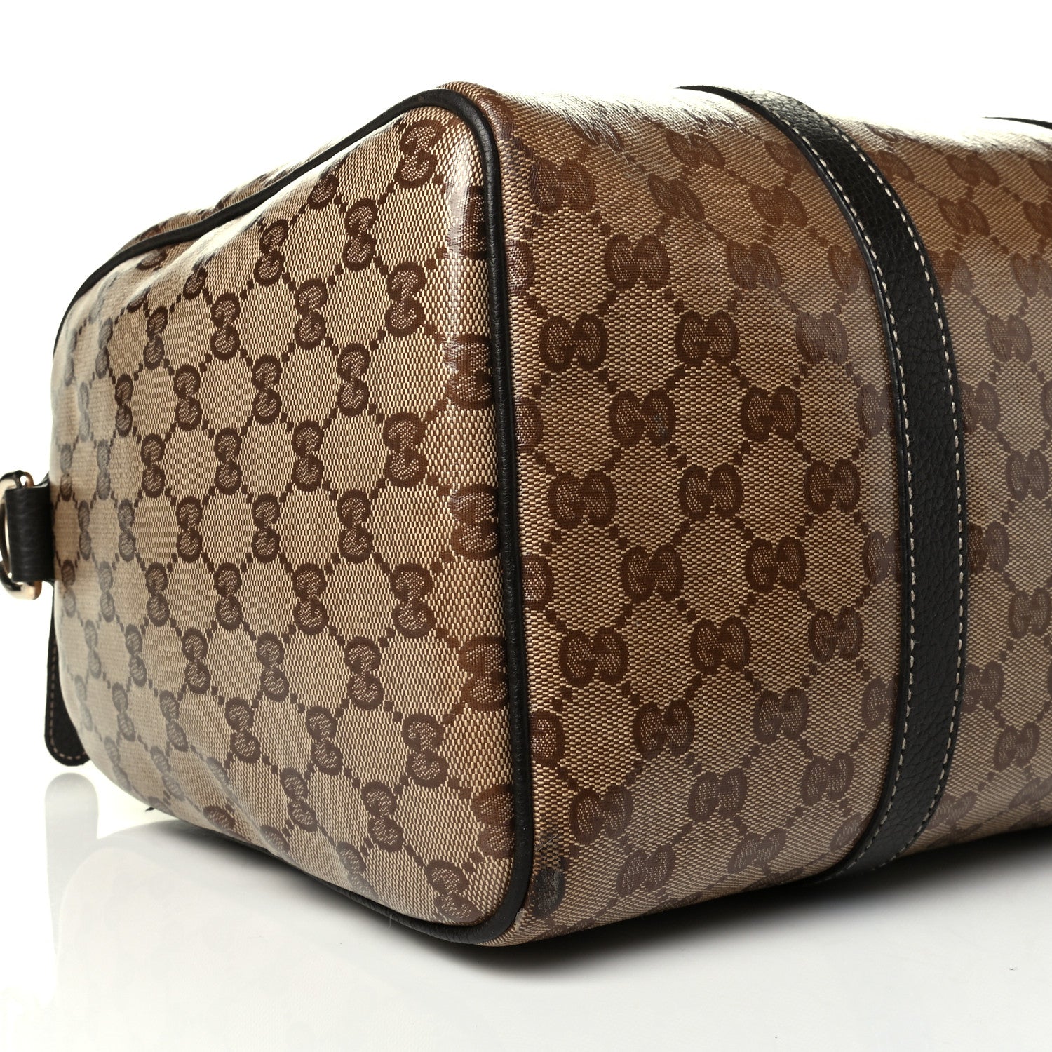 Gucci Crystal Monogram Medium Joy Boston Dark Brown 5 of 9