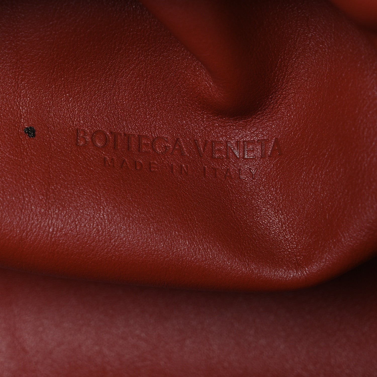 Bottega Veneta Smooth Butter Calf The Pouch Oversized Clutch Rust 6 of 11