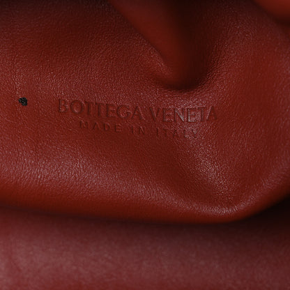 Bottega Veneta Smooth Butter Calf The Pouch Oversized Clutch Rust 6 of 11