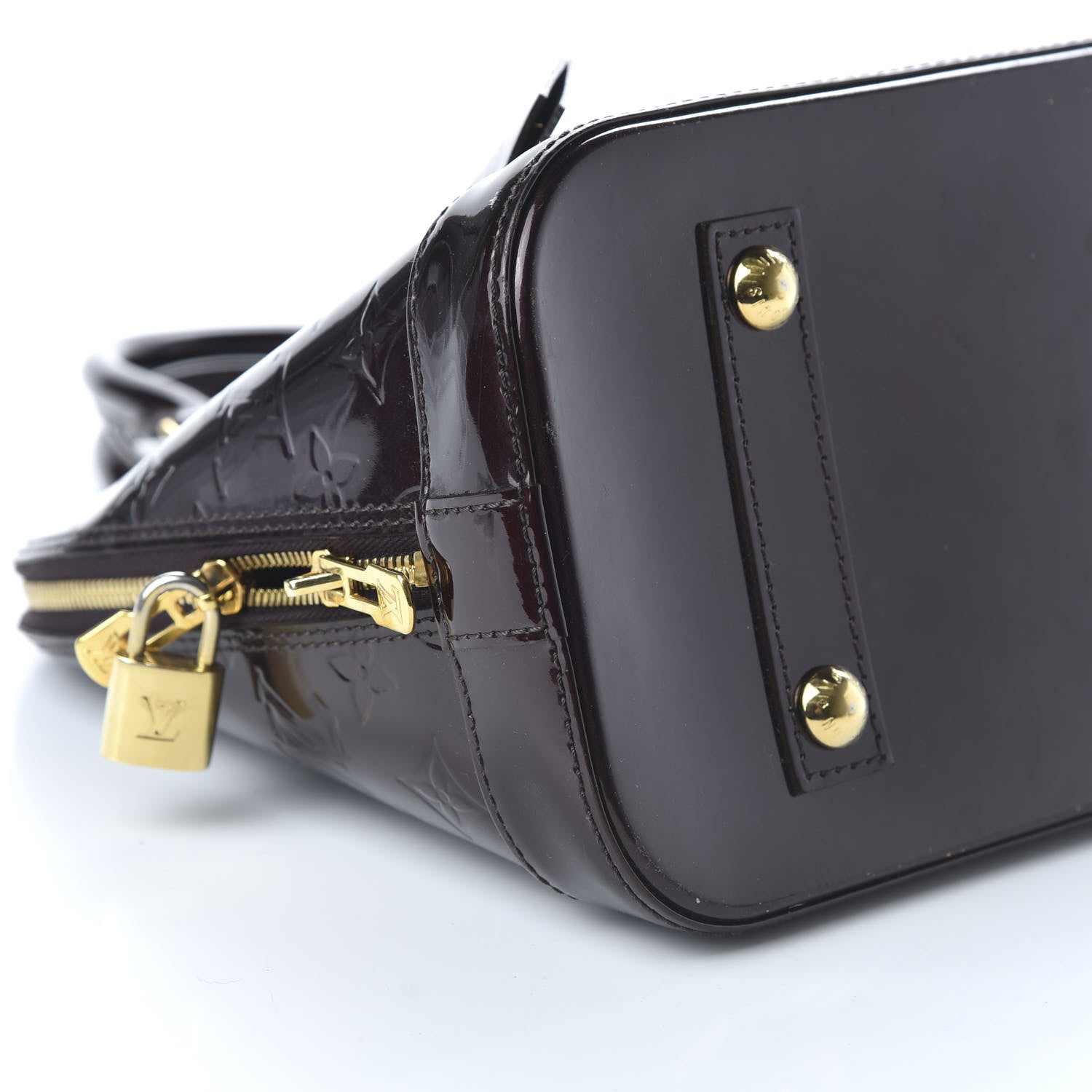 Louis Vuitton Vernis Alma PM Amarante 6 of 9