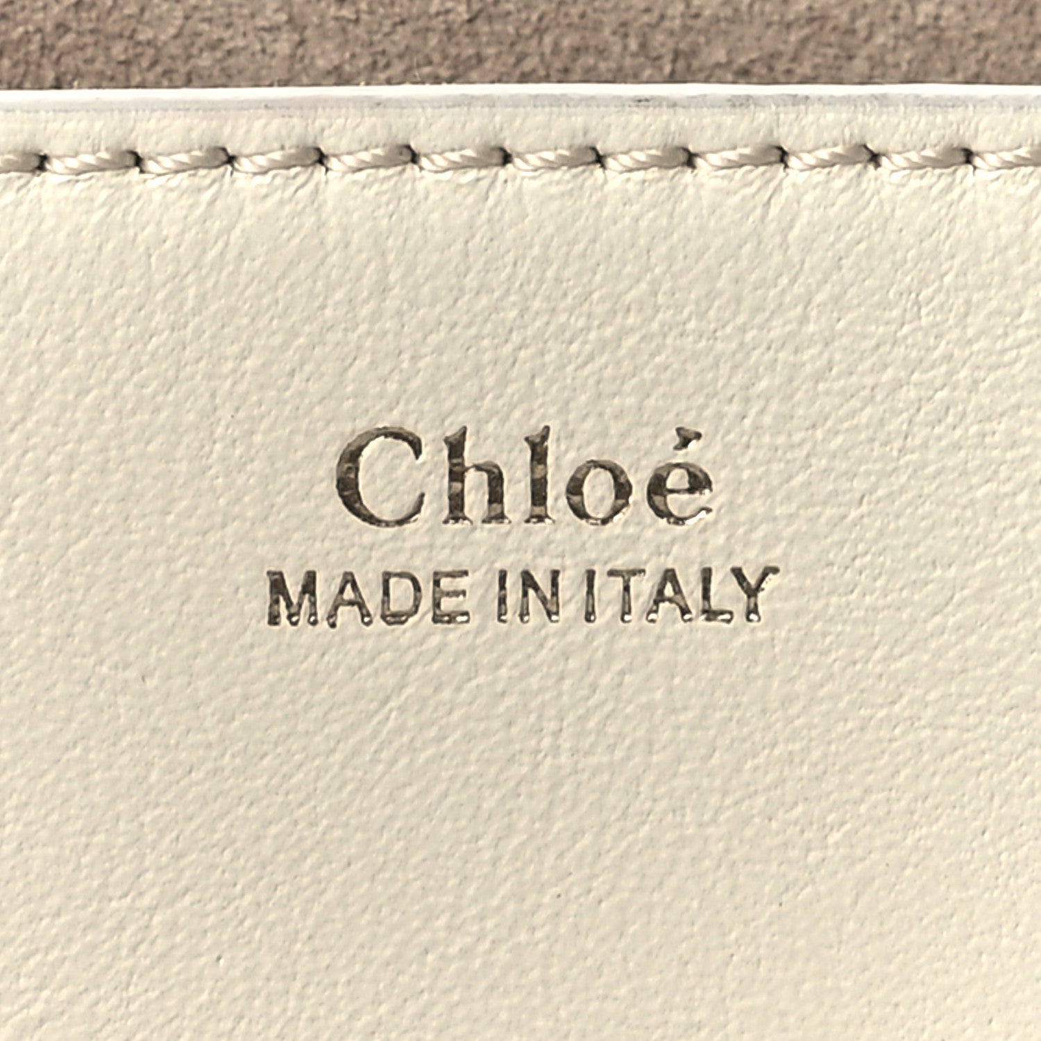 Chloe Calfskin Mini Drew Shoulder Bag White 7 of 14