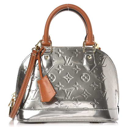 Louis Vuitton Vernis Alma BB Gris Metal 1 of 7