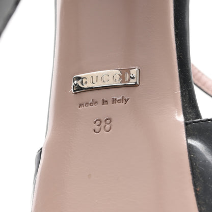 Gucci Nappa Lili Platform Pumps 38 Black 8 of 10