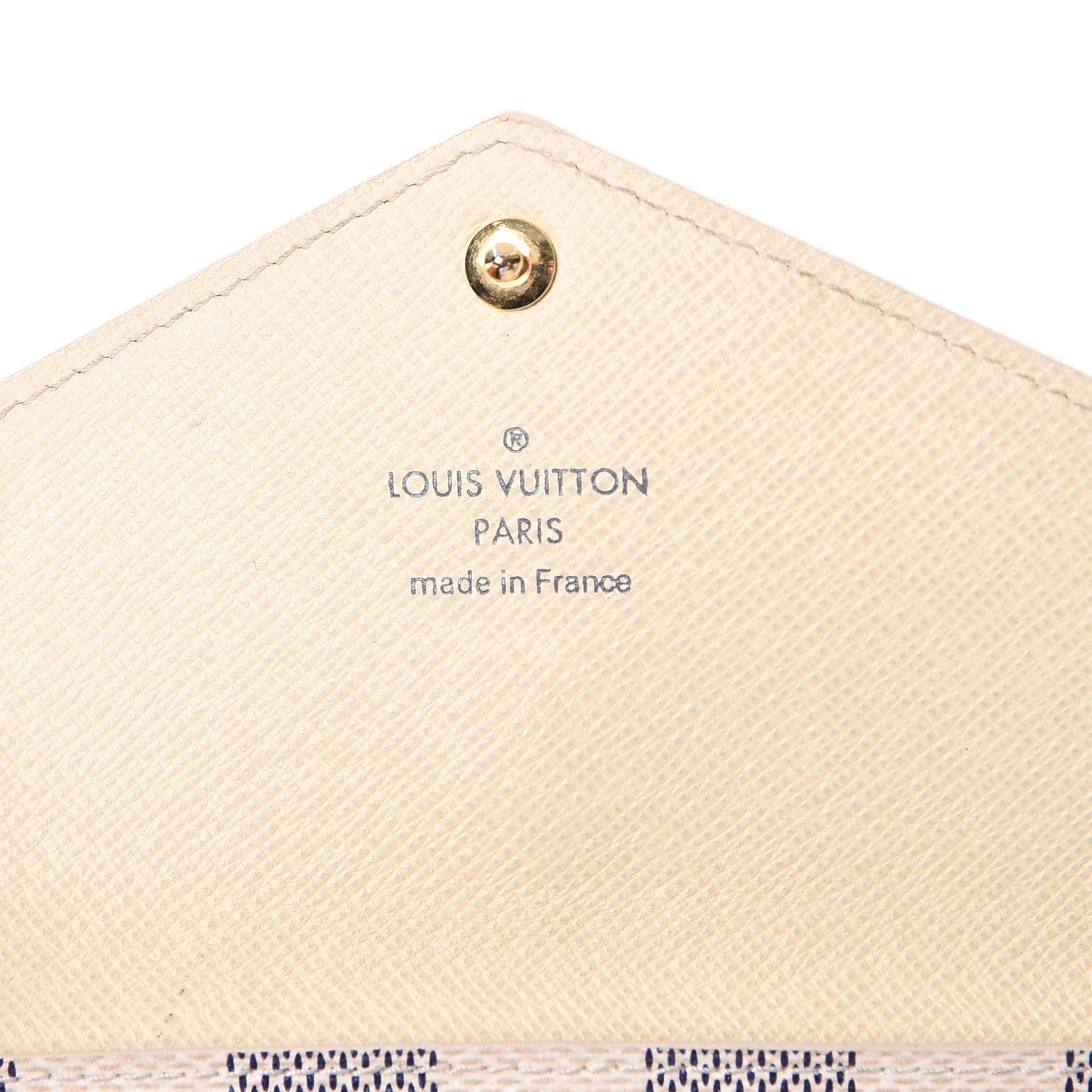 Louis Vuitton Damier Azur Long Origami Wallet 6 of 8