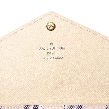 Louis Vuitton Damier Azur Long Origami Wallet 6 of 8