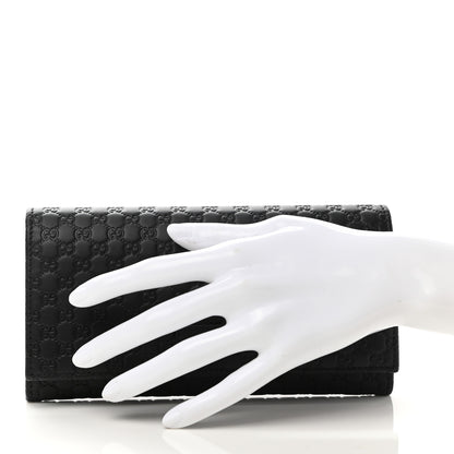 Gucci Soft Microguccissima Continental Wallet Black 2 of 8