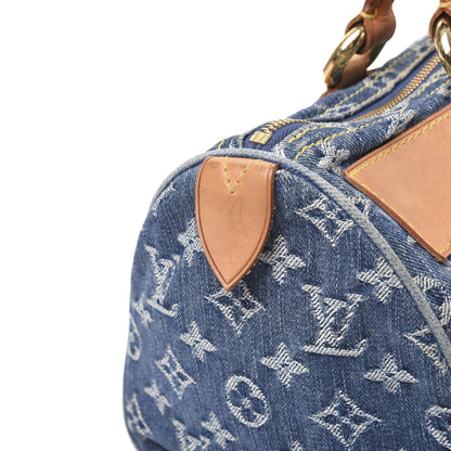 Louis Vuitton Monogram Denim Neo Speedy Blue 11 of 11