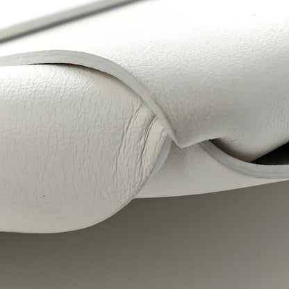 Bottega Veneta Nappa Maxi Intreccio Woven Pouch Clutch White 12 of 12