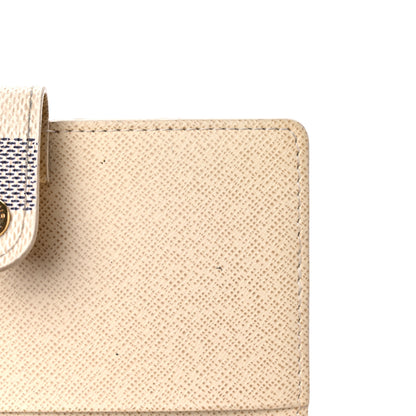 Louis Vuitton Damier Azur Small Ring Agenda Cover 9 of 18