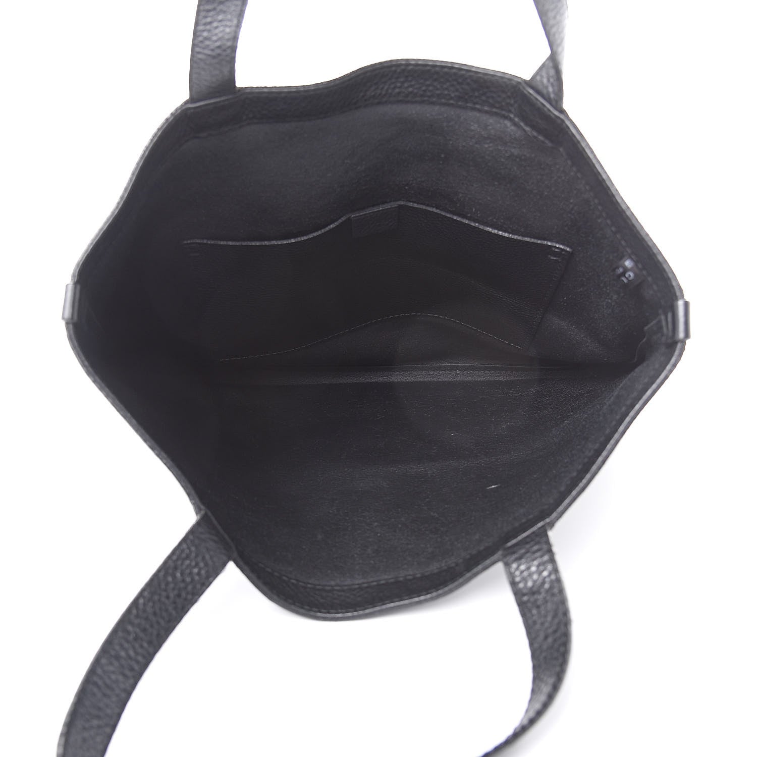 Gucci Calfskin Logo Tote Black 5 of 12