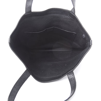 Gucci Calfskin Logo Tote Black 5 of 12