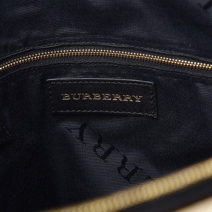 Burberry Signature Grain Calfskin Medium Welburn Tote Black 6 of 8