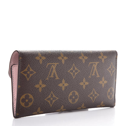 Louis Vuitton Monogram Josephine Wallet Rose Ballerine 3 of 10