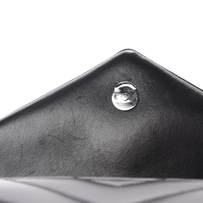 Saint Laurent Calfskin Y Quilted Monogram Small Loulou Chain Satchel Black 11 of 12