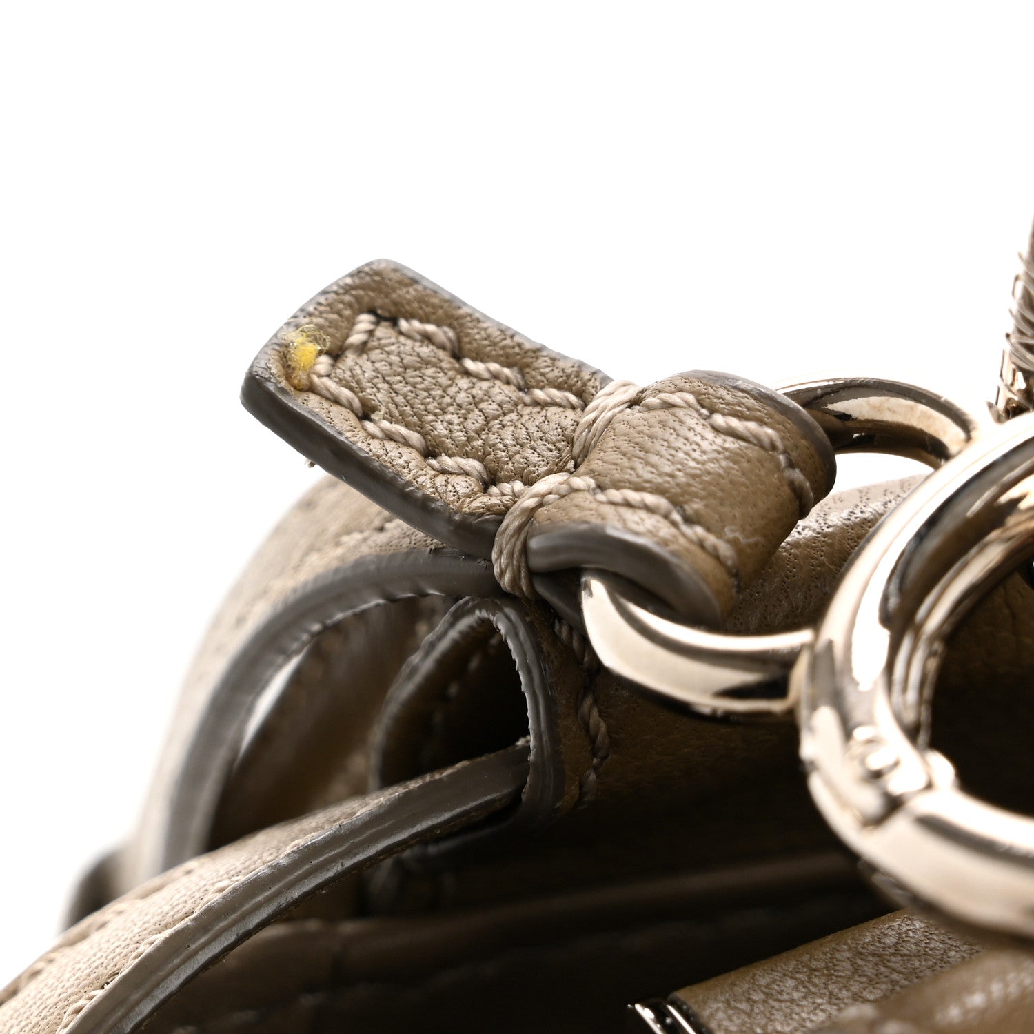 Fendi Nappa Mini Peekaboo Iconic Satchel Tortora 14 of 15