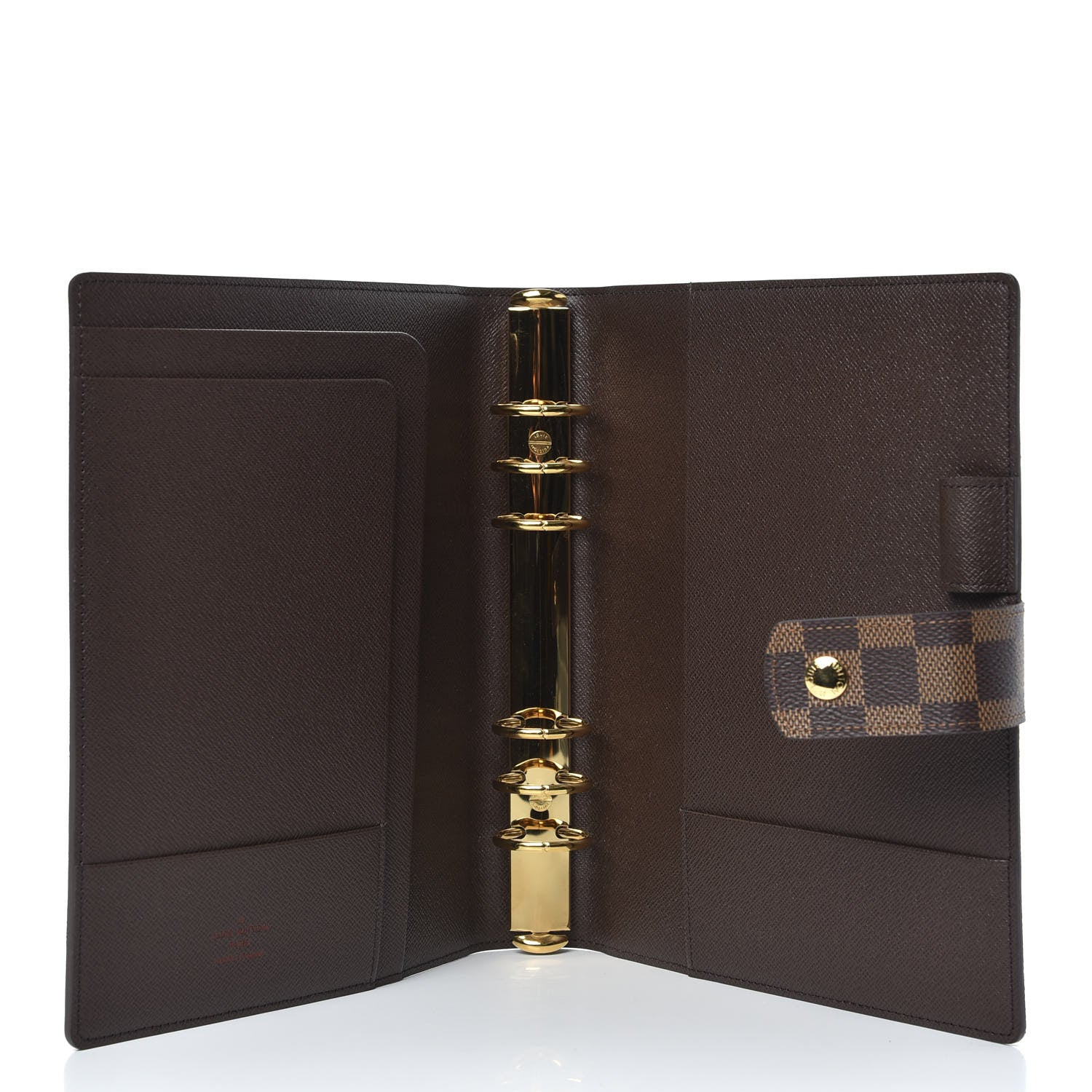 Louis Vuitton Damier Ebene Large Ring Agenda Cover 5 of 9