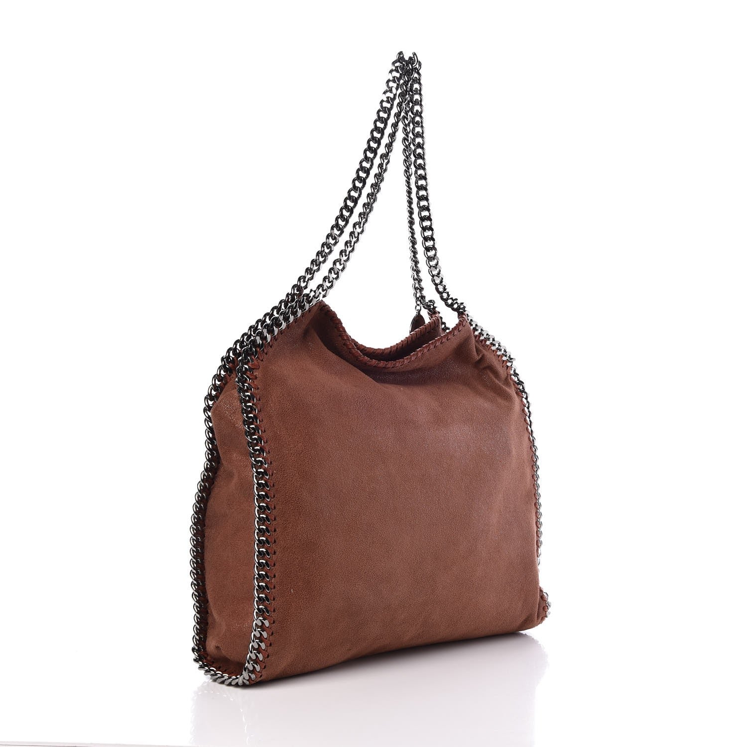 Stella McCartney Shaggy Deer Small Falabella Tote Maple 3 of 8